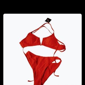 NWTOrange Bikini Zaful
